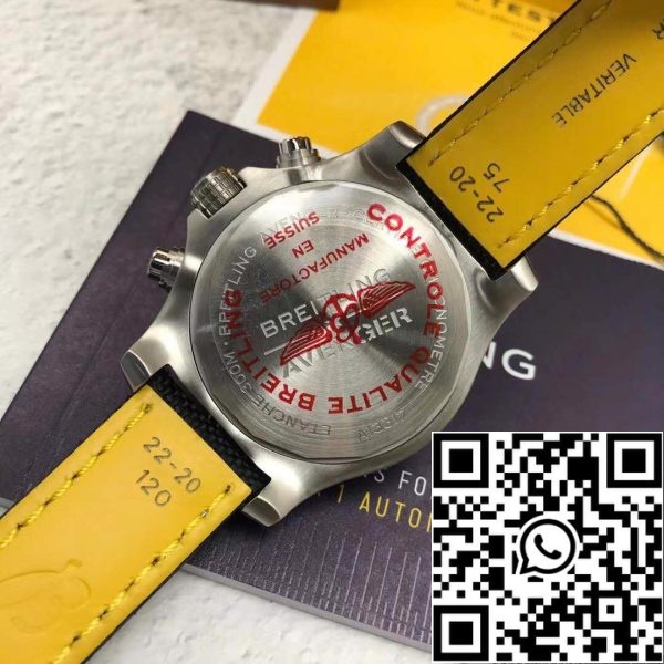 z4825854644226 397dc4aa0dfca794fef9eec28610de74 Breitling Avenger Chronograph 45 A133171A1B1X1- Movimento originale svizzero Migliore Edizione 1:1