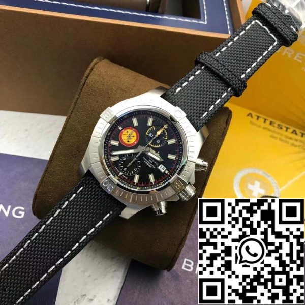 z4825854655801 8c3fc86eb3d1716b060eadea44977173 Breitling Avenger Chronograph 45 A133171A1B1X1- Movimento original suíço Melhor edição 1:1