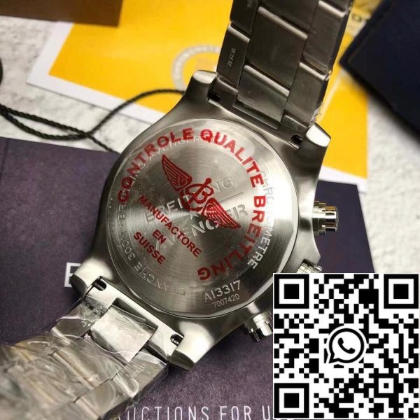 z4825855200073 9f11a2837b9b9b75ce02ade8d716d159 Breitling Avenger Chronograph 45 A13317101C1A1- Sveitsin alkuperäinen liike Paras 1:1 Edition