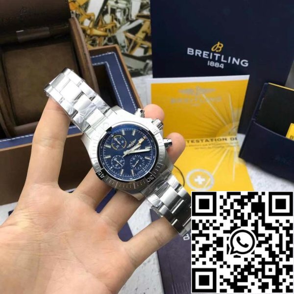 z4825855201189 fd49dd8f0423e33b3b267d38db85bf35 Breitling Avenger Chronograph 45 A13317101C1A1- Sveitsin alkuperäinen liike Paras 1:1 Edition