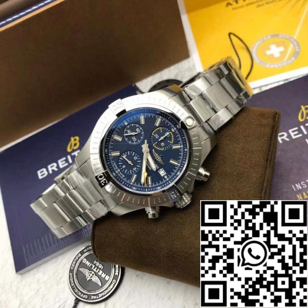 z4825855201816 37f7983fdb87baa08d713ee1d729a5fa Breitling Avenger Chronograph 45 A13317101C1A1- Sveitsin alkuperäinen liike Paras 1:1 Edition