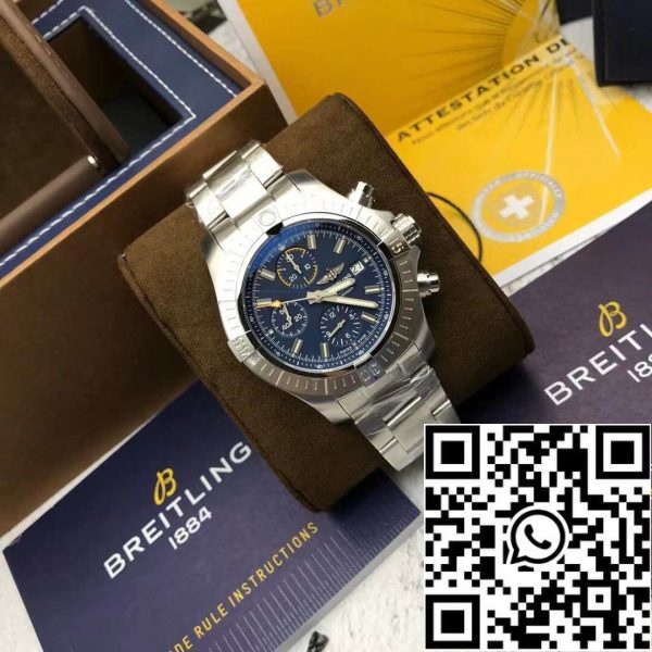 z4825855207309 28c676255c6a65031a2711eee1eb7ac5 Breitling Avenger Chronograph 45 A13317101C1A1- Sveitsin alkuperäinen liike Paras 1:1 Edition