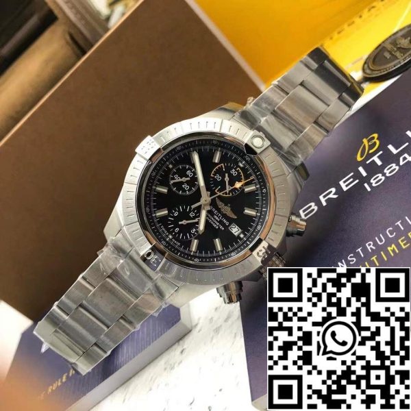 z4825855775759 abba0ec55561c79faa0b874b80c5040e Breitling Avenger Chronograph 45 A13317101B1A1 - Швейцарски оригинален механизъм Най-доброто издание 1:1