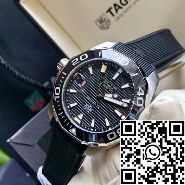 z4825857315533 9b1753ddca207f8791e9b0a1b5741856 Tag Heuer Aquaracer WAY201A.FT6069 Calibre 5 43mm - Оригинальный швейцарский механизм