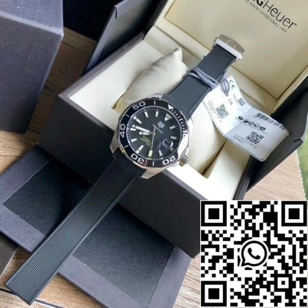 z4825857326417 e2a770f657ef62e31a6cc0e1f822fbe8 Tag Heuer Aquaracer WAY201A.FT6069 Calibre 5 43mm - Оригинальный швейцарский механизм