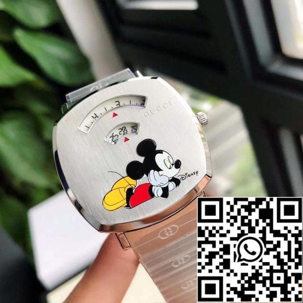 z4825858643462 524b6074cbb3cd288e8cd4c11e0945d5 Relógio Gucci Disney x Grip 38mm Melhor Edição 1:1 - Movimento Original Suíço