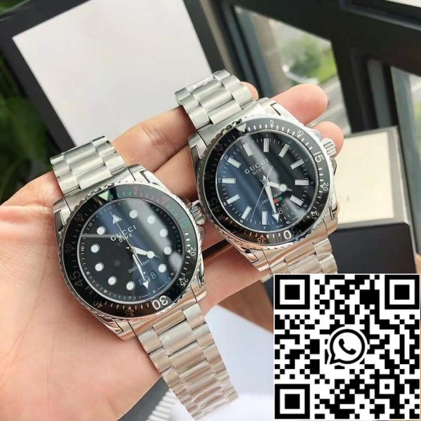 z4825859395013 4fa4652f1ff3945251bc7ba5c0d92cdc Gucci Dive analogni zaslon švicarski Quartz črno moške ure 136.2 najboljši 1: 1 izdaja