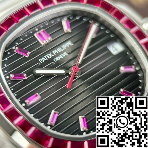 z4837249890232 620dab4cd30ab4179c44721aea0699b7 Patek Philippe Nautilus 5711/112P-001Best 1:1 Edition PPF Factory custom Ruby Stone