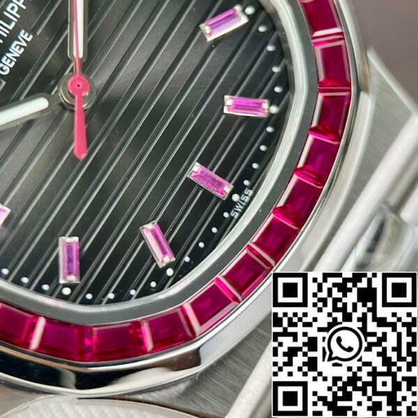 z4837249901309 b59c6630a0ec4c24ad6e3a77955a1cde Patek Philippe Nautilus 5711/112P-001Best 1:1 Edition PPF Factory custom Ruby Stone