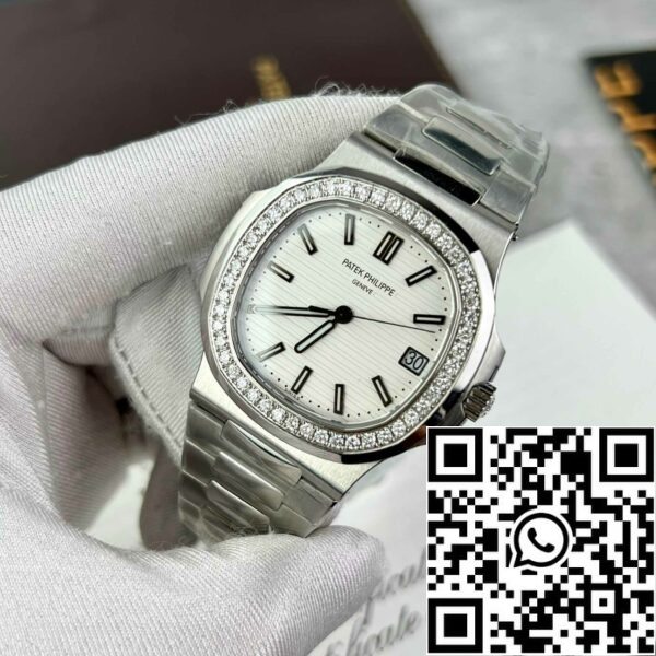 z4837250461204 e264ff859cd1b53375650233ef588acc Patek Philippe Nautilus 5711/1A-011 Mejor 1:1 Edición PPF Fábrica personalizada Diamantes Moissanite