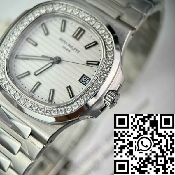 z4837250467430 751f0c71d325fd6d293932cab8dfca9a Patek Philippe Nautilus 5711/1A-011 Paras 1:1 painos PPF Tehtaan mukautettu timantit Moissanite