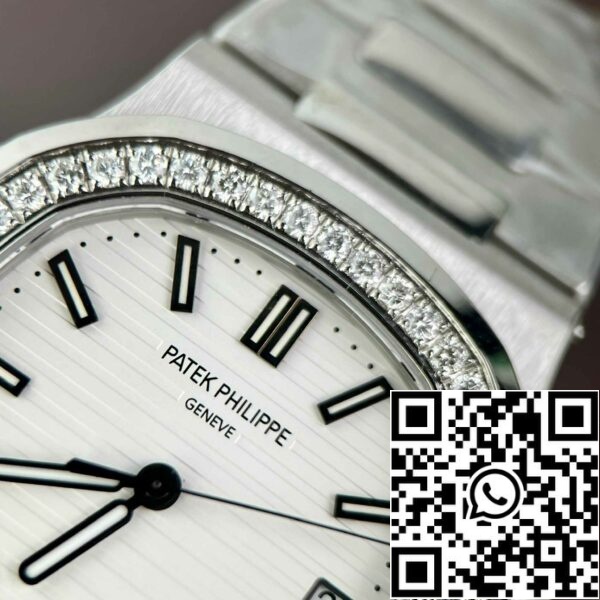 z4837250481621 be1ce934bb21e459579cede1152e66fd Patek Philippe Nautilus 5711/1A-011 Best 1:1 Edition PPF Factory custom Diamenty Moissanite