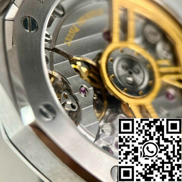 z4837255975548 725ea57b6814e0621bc144137f51dc64 Реплика Audemars Piguet Royal Oak 15400ST.OO.1220ST.01 Custom Moissanite Diamonds