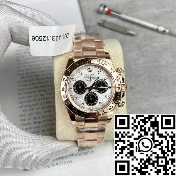 z4837258142468 9c5b1fada6cf12080c185b483e47aea3 4ef77768 859c 4566 96b7 97caee9b47aa Best Replica ROLEX Cosmograph Daytona 116505 Rose Gold Meteorite Dial - 18k Rose gold coated