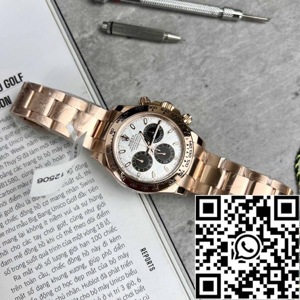 z4837258151111 b8904df819bdd33807729cea4c5a297c 97ce279c c9b8 45af 8a6b d0016d2b7aaa Best Replica ROLEX Cosmograph Daytona 116505 Rose Gold Meteorite Dial - 18k Rose gold coated