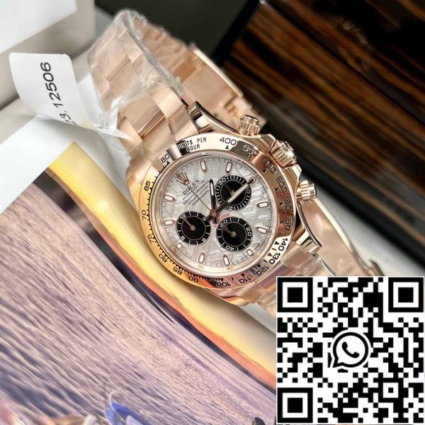 z4837258160922 428806bb39b412e101b9580646ae8d94 703aeb25 56d7 4e45 bd08 8aca0478fe3a Best Replica ROLEX Cosmograph Daytona 116505 Rose Gold Meteorite Dial - 18k Rose gold beschichtet