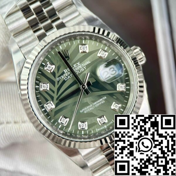 z4837260996028 0313e5aa155b0e0d2317a0269f304462 Rolex Datejust M126234-0055 36MM 1:1 Best Edition Clean Factory Quadrante Verde