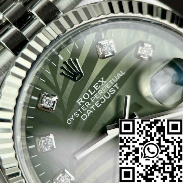 z4837261004239 94f76bc467a7fdc6b2f57d6c2cbc6dd5 Rolex Datejust M126234-0055 36MM 1: 1 Най-добро издание Чиста фабрика Зелен циферблат