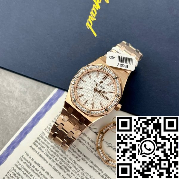 z4837263897630 1c6c3b8a1fdc356a545c82d2e6311030 Audemars Piguet Royal Oak 77351OR.ZZ.1261OR.01 Най-добро издание 1:1 със злато и диаманти