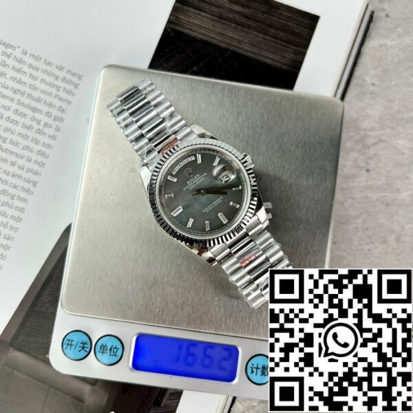 z4837265838674 a7cf013397b080be18550b5e00298a64 Rolex Day Date 40 228239 - Mostrador Madrepérola Melhor Edição 1:1 GM Factory V2