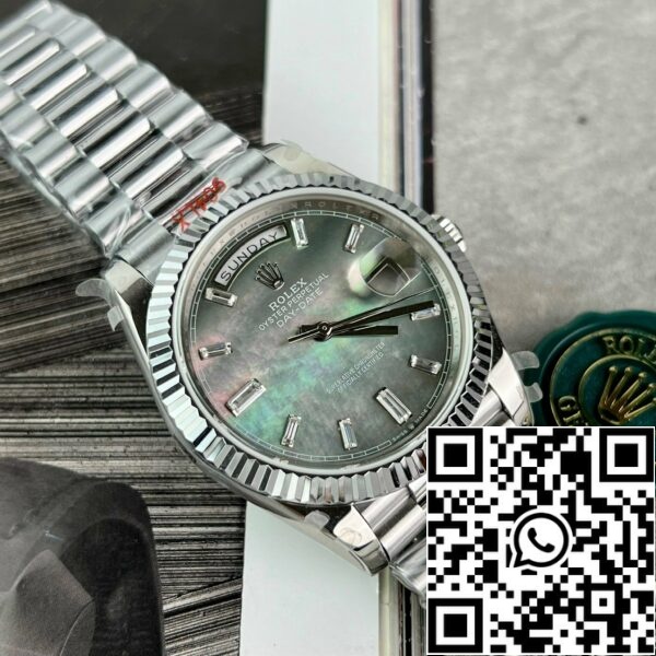 z4837265852555 977e2836ce52415a82b0c4bf6c493b8b Rolex Day Date 40 228239 - Pärlemor urtavla Bästa 1:1 Edition GM Factory V2