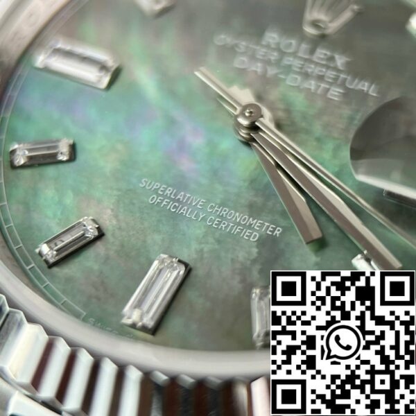 z4837265872144 e27aa17ef75ae3f0c95ad0add406e85b Rolex Day Date 40 228239 - Mostrador Madrepérola Melhor Edição 1:1 GM Factory V2