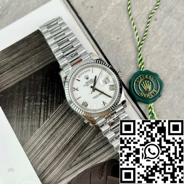 z4837267229610 eb57d18bf3f57dd543ff61aa0a0196c0 Rolex Day Date 40mm 228238 President White Roman Best 1:1 Edition GM Factory V2