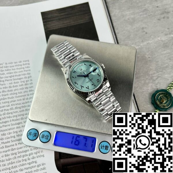 z4837267404394 d910f92fb8e4581097371fc4d3b0dab6 Rolex Day Date 40 - 228206 Arabic Dial Beste 1:1 Editie GM Fabriek V2