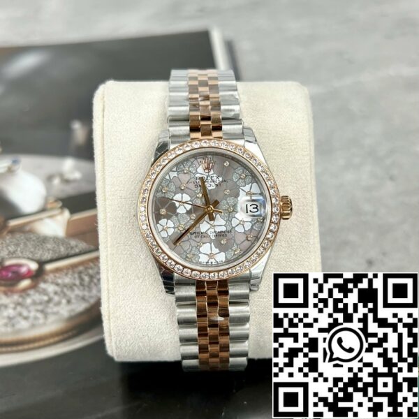 z4841451431090 b5e8f62827002e4a469c0720a1419ee4 scaled Rolex Datejust floare cadran 31MM 1:1 Cea mai bună ediție EW Factory din oțel inoxidabil