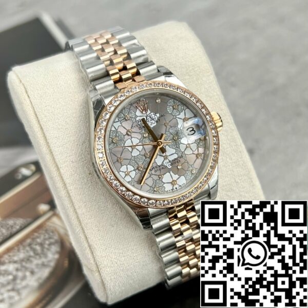 z4841451471548 89625a92a4ecec9d9505874651a7745d мащабирани Rolex Datejust цвете циферблат 31MM 1: 1 най-доброто издание EW фабрика неръждаема стомана