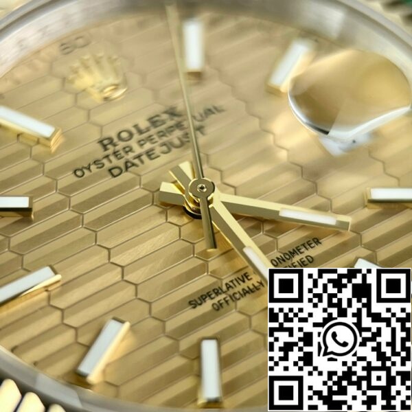 z4841895671130 f64bffba360054f2a735a026e55beca31 4c761e70 56ff 4473 b7c5 bf0032eb326a Rolex Datejust 41 126333-0022 Paras 1:1 Edition 18K Gold käärittyjä