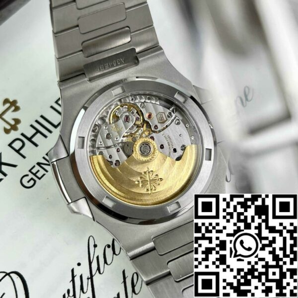 z4844773129389 cc9e6abc2fc416ef2a42176708ca2052 Réplica Patek Philippe Nautilus Jumbo 5719/1G-001 diamantes Moissanite personalizados e completos