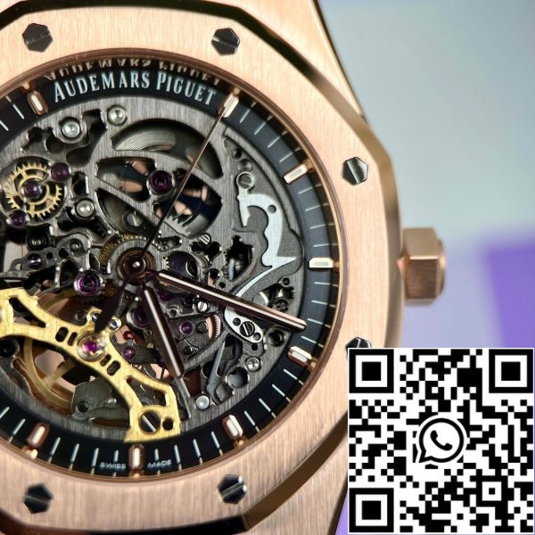 z4844776598158 06b4899a7bba3ca04367a93cbaf36fec Audemars Piguet Royal Oak 15407OR.OO.1220OR.01 Best 1:1 Edition 18k Rosegold csomagolt 18k Rosegold