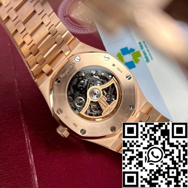 z4844776610169 c5975f39195f2ac5bdf0abba2e0edfa3 Audemars Piguet Royal Oak 15407OR.OO.1220OR.01 Best 1:1 Edition 18k Rosegold inslagen