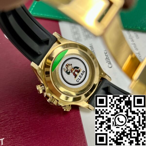 z4844776989758 223d62ea3a63a01f19e4a86e8c6be729 Rolex Cosmograph Daytona 116528 1:1 Best Edition Correia de borracha limpa de fábrica