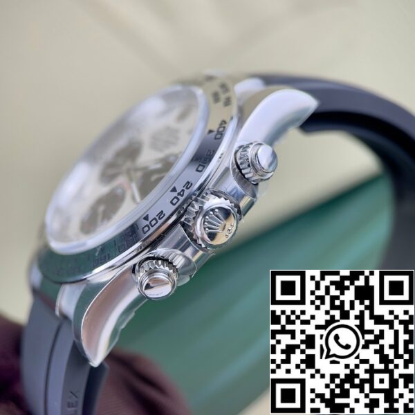 z4844777400511 779e9daecb0b45709ef00a49b62a728d Rolex Cosmograph Daytona 116519 1:1 Najlepsza Edycja Czysta Fabrycznie Srebrzysto-Biała Tarcza