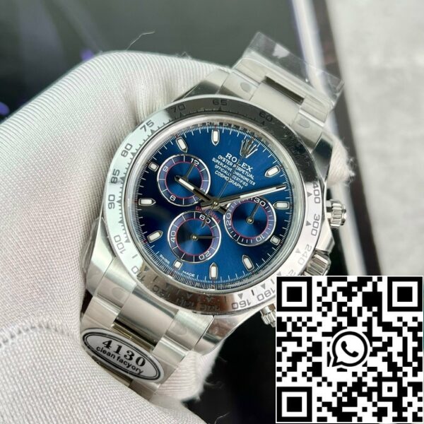 z4844778425128 3abb03b666df4c2e5ea4c172c2ad6d1a Rolex Cosmograph Daytona M116509-0071 1:1 Best Edition Clean Factory kék számlapja