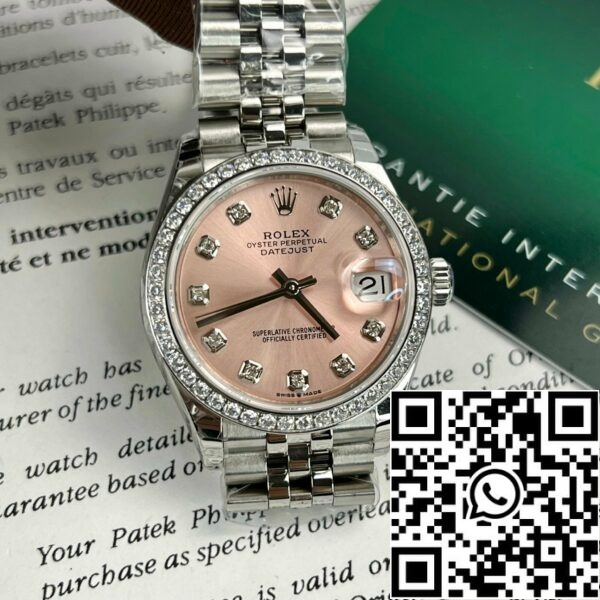 z4847893781508 2af62ddc2227561c9867f69074985226 Rolex Lady-Datejust M279384RBR-0003 Oystersteel 1:1 Best Edition EW Factory