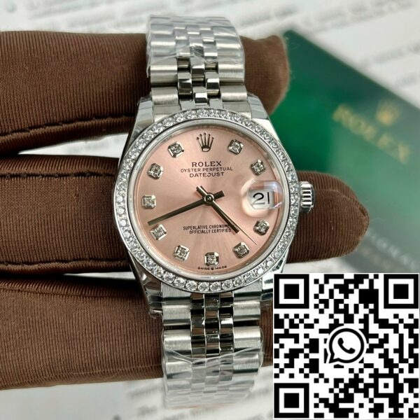 z4847893791261 e8cd6f233bab9099760cf57e5be1b494 Rolex Lady-Datejust M279384RBR-0003 Oystersteel 1:1 Best Edition EW Fabriek