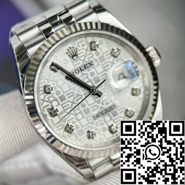 z4852855437223 48f5f6c3a56801599f2eb1b611303327 мащабирани Rolex Datejust 36 116234 EW фабрика юбилейна каишка 1: 1 най-доброто издание компютър набиране