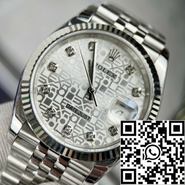 z4852855501592 dfe0be7250274f462908b64b4bb5b511 escalado Rolex Datejust 36 116234 EW Fábrica Jubilee Correa 1:1 Mejor Edición Computer Dial