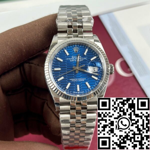 z4852860449871 218187bc3e475aee6fb7e0176a2166bf skaalattu Rolex Datejust 126234 3d dial1:1 Best Edition EW Factory Blue Dial