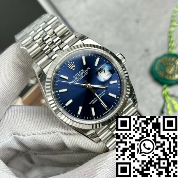 z4853955762627 6b55348a1c6bacacd09ef44788dd644d skaliert Rolex Datejust M126234-0017 Oystersteel 1:1 Best Edition EW Factory Blue Dial