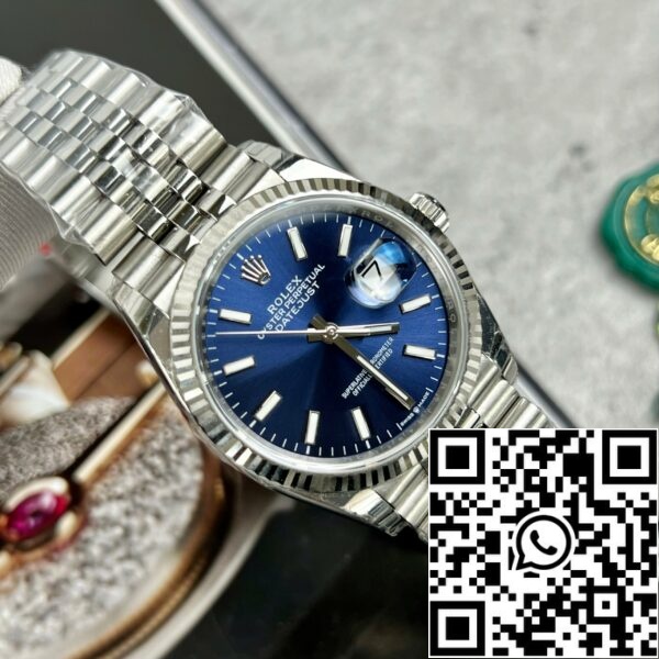 z4853955785734 d797a28aab58df6f3000b1f933e3692b in scala Rolex Datejust M126234-0017 Oystersteel 1:1 Best Edition EW Factory Quadrante Blu