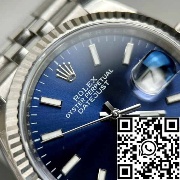 z4853955910093 a8591452414495f8fea277089e5135a1 skaalattu Rolex Datejust M126234-0017 Oystersteel Oystersteel 1:1 Best Edition EW Factory Blue Dial