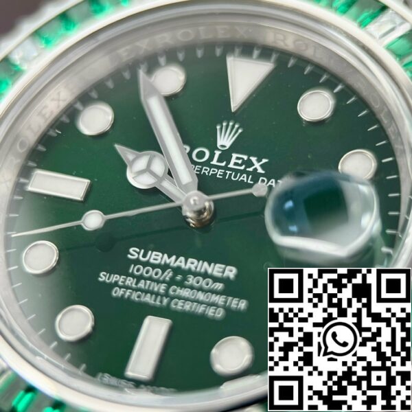 z4857452134146 04c6add62cd74e8e951e42cd555ab1a5 82131b0d c3ac 4e54 ba8b a689f647703e Rolex Submariner Hulk Oystersteel custom Moissanite Diamonds super vip