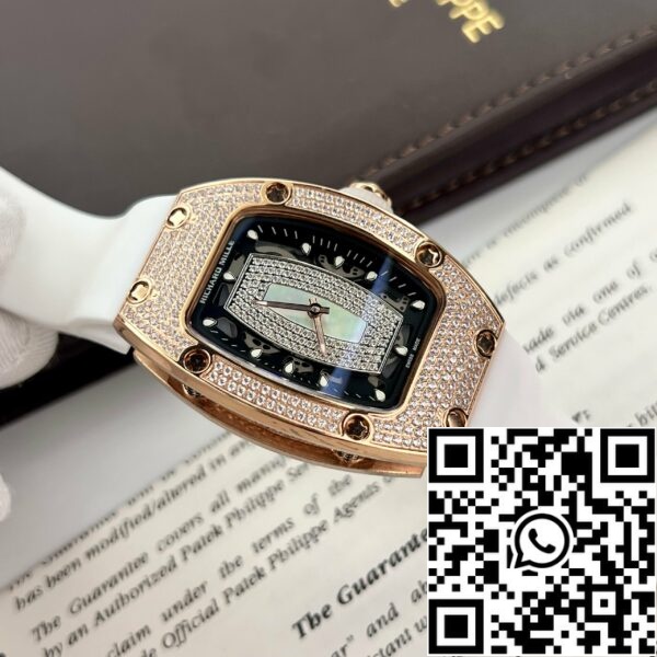 z4858435821286 cbcd88037f2b630dc38fed5adf7c6b0f Richard Mille RM 07-01 1:1 Best Edition RM Factory cassa personalizzata full diamonds