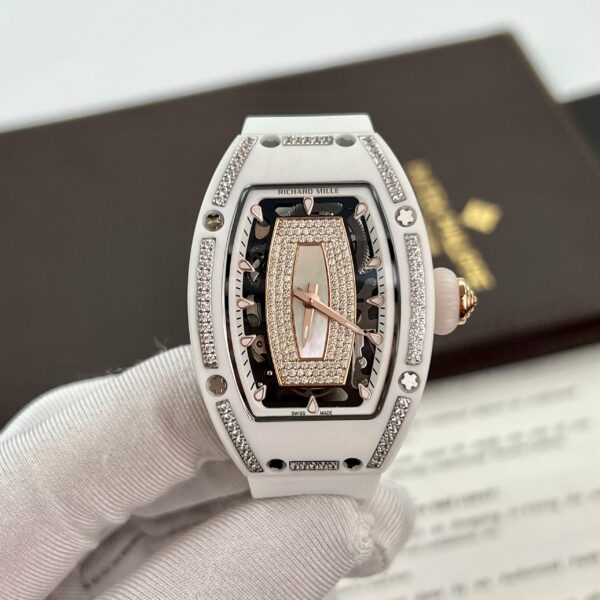 z4858448023224 138340ed11fbbc507e1900a77d7b5937 scaled Richard Mille RM 07-01 1:1 Best Edition RM Factory White Ceramic Case