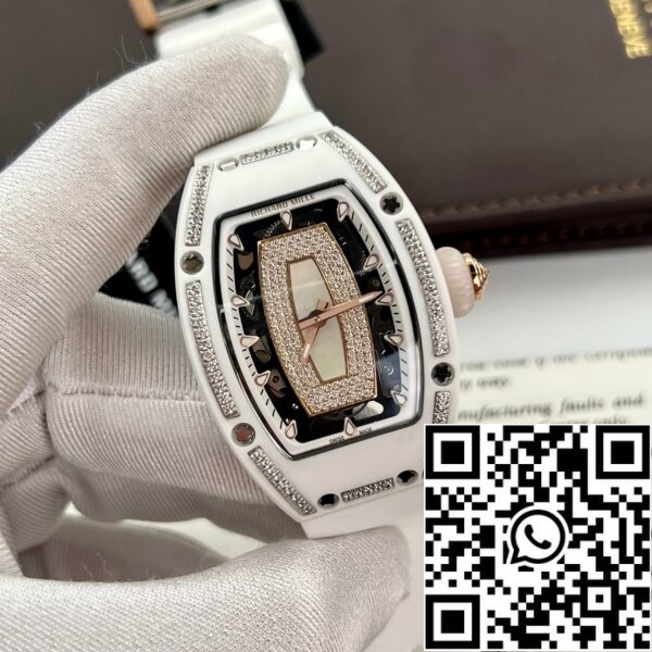 z4858448053943 77d210493117b4decbaaaa0981559d a escala Richard Mille RM 07-01 1:1 Mejor Edición RM Factory Caja de cerámica blanca