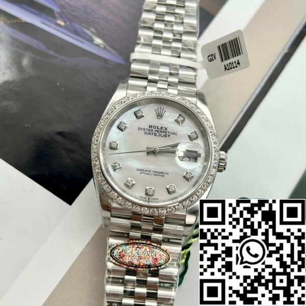 z4858487809196 7a62ab409daa482186a123fbfee9cd98 Rolex Datejust M278274-0006 Madreperla Quadrante personalizzato Lunetta Diamanti